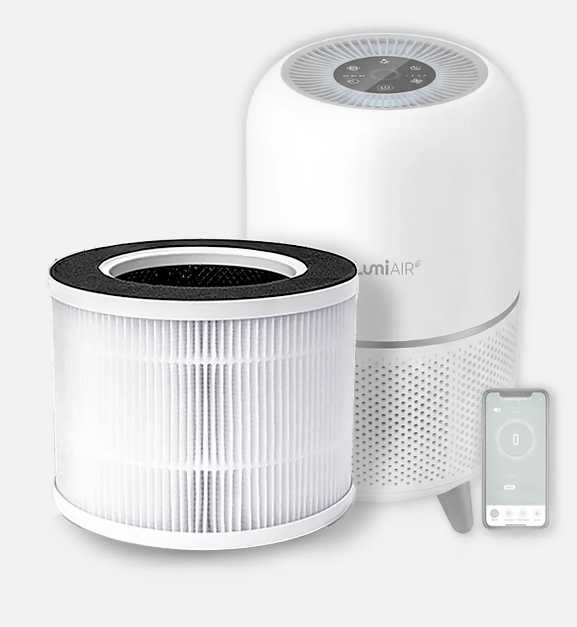 Filtro HEPA de remplazo para LumiAIR Gregal Smart Pro